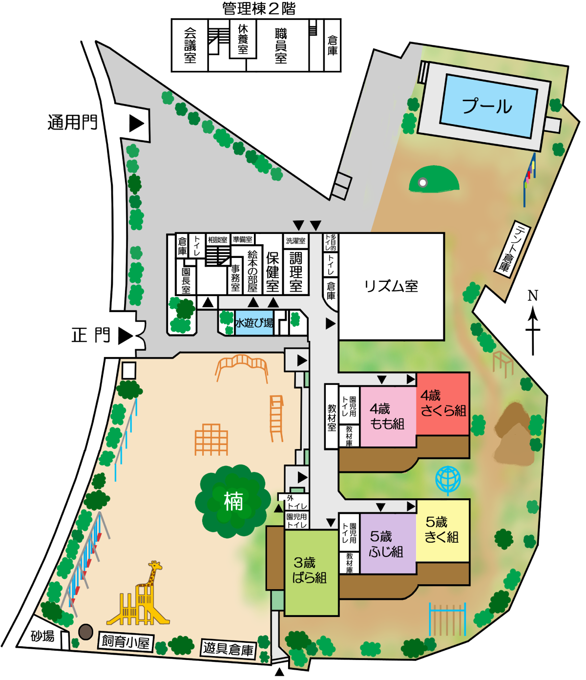 園内マップ