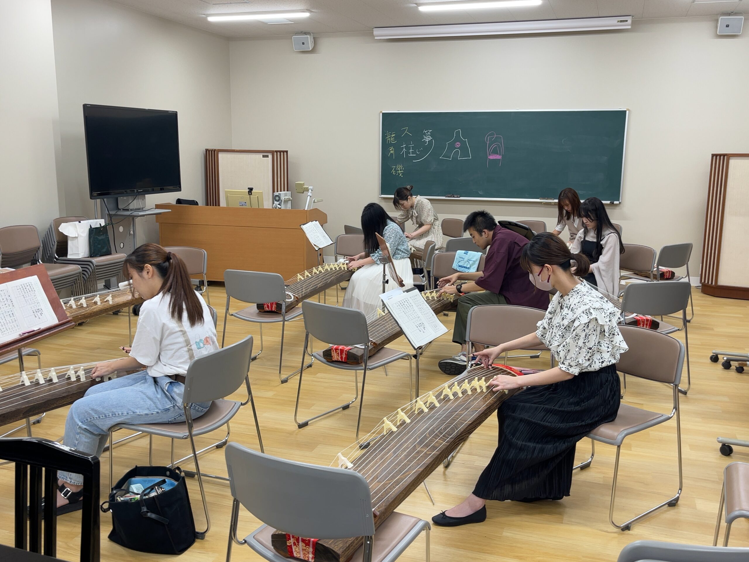 合唱・合奏の様子